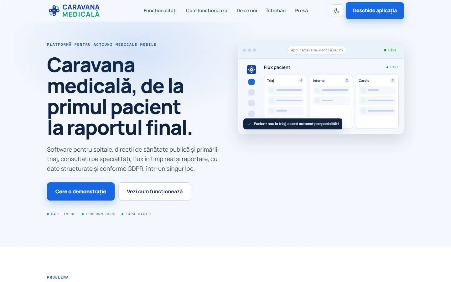 Caravana Medicală screenshot